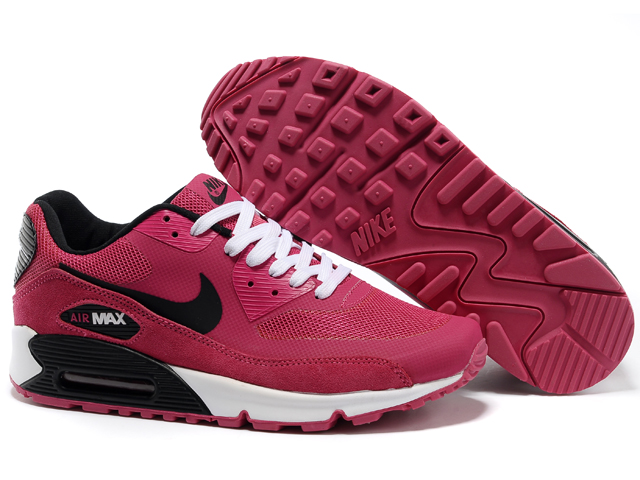 Nike Air Max Shoes Womens Red/Black/White Online
